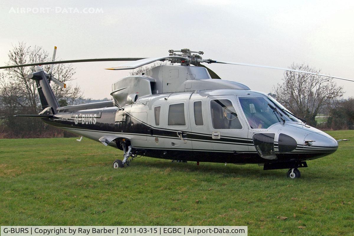 G-BURS, 1980 Sikorsky S-76A C/N 760040, Sikorsky S-76A+ [760040] (Premiair Aviation Services) Cheltenham Racecourse~G 15/03/2011