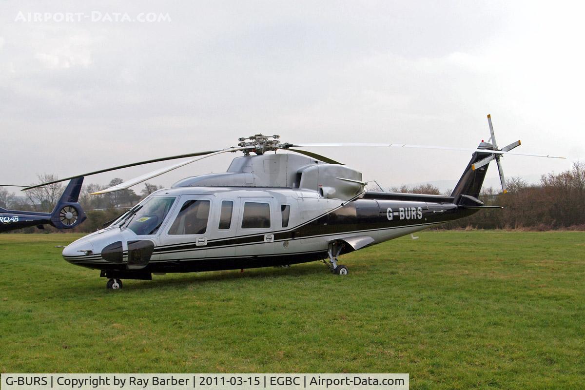 G-BURS, 1980 Sikorsky S-76A C/N 760040, Sikorsky S-76A+ [760040] (Premiair Aviation Services) Cheltenham Racecourse~G 15/03/2011