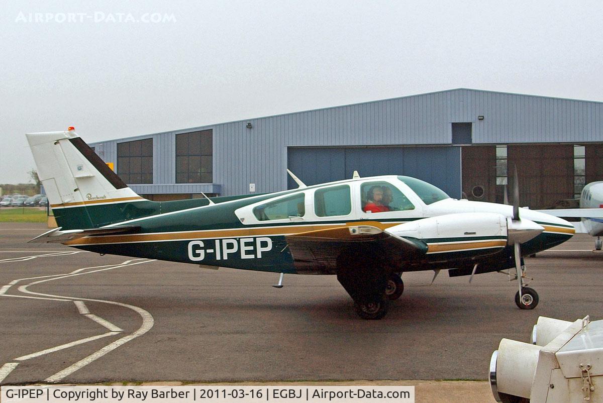 G-IPEP, 1979 Beech 95-B55 Baron Baron C/N TC-2259, Beech 95-B55 Baron [TC-2259[ (PEP Aviation) Staverton~G 16/03/2011