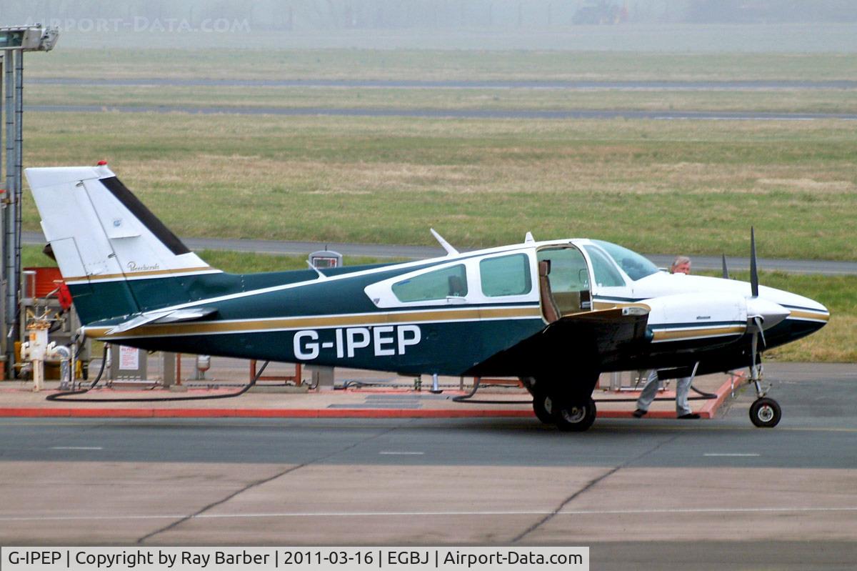 G-IPEP, 1979 Beech 95-B55 Baron Baron C/N TC-2259, Beech 95-B55 Baron [TC-2259[ (PEP Aviation) Staverton~G 16/03/2011