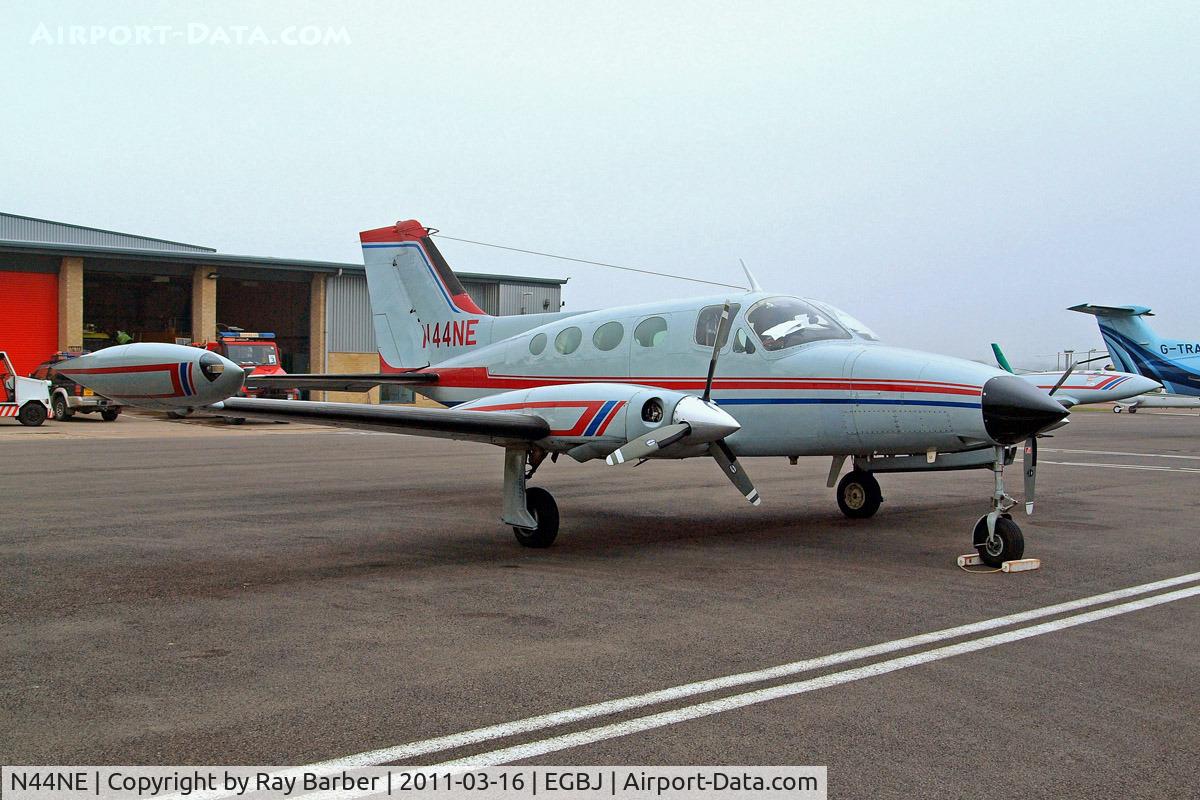 N44NE, 1970 Cessna 414 Chancellor Chancellor C/N 414-0070, Cessna 414 [414-0070] Staverton~G 16/03/2011