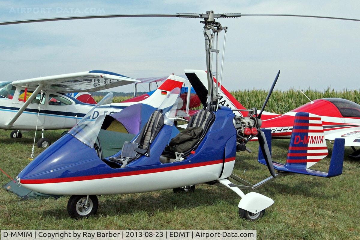 D-MMIM, AutoGyro MTOsport C/N Not found D-MMIM, AutoGyro Europe MTO Sport [Unknown] Tannheim~D 23/08/2013
