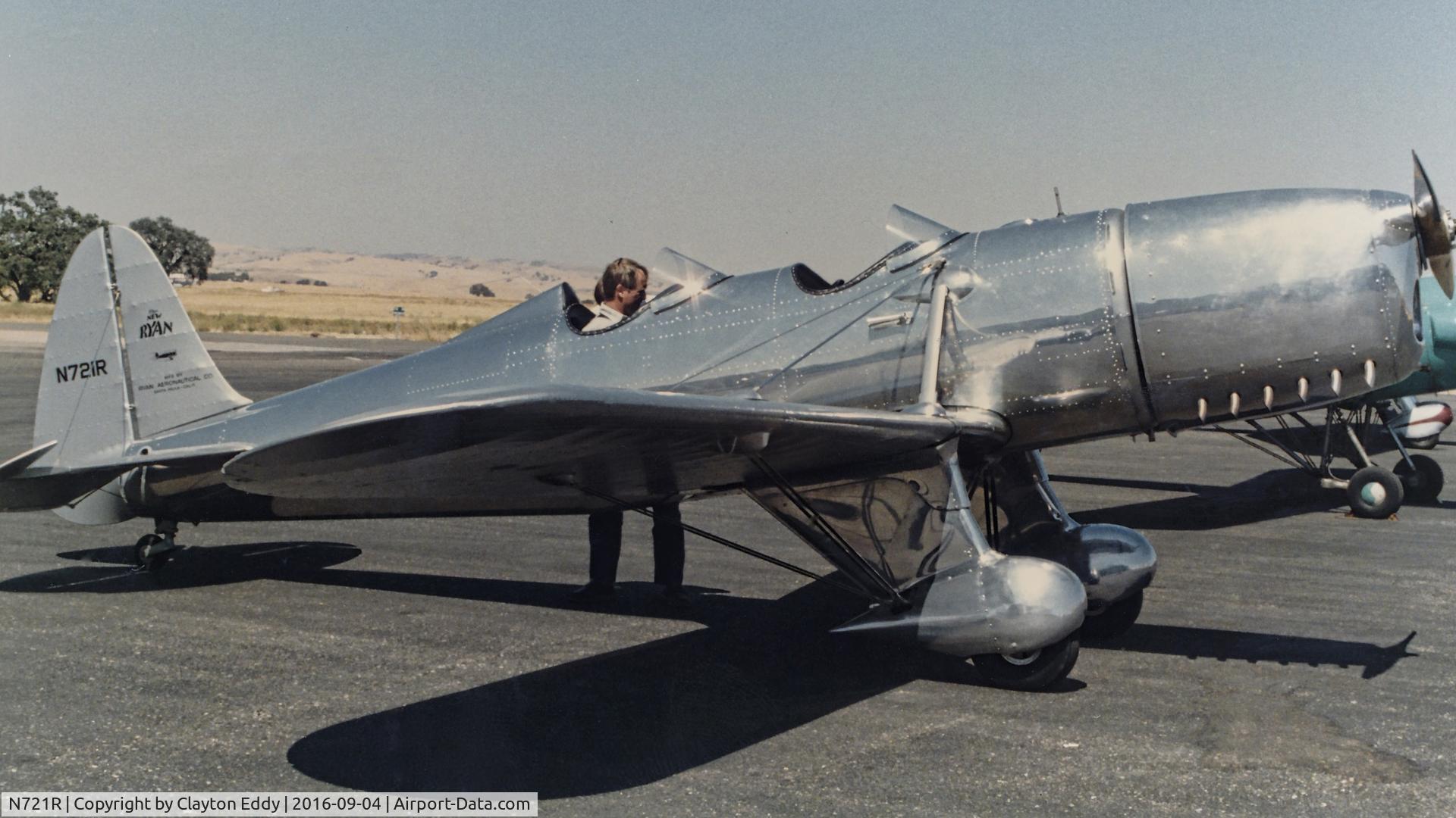 N721R, 1942 Ryan Aeronautical ST3KR C/N 1840, N721R picture taken in 1986 in California.