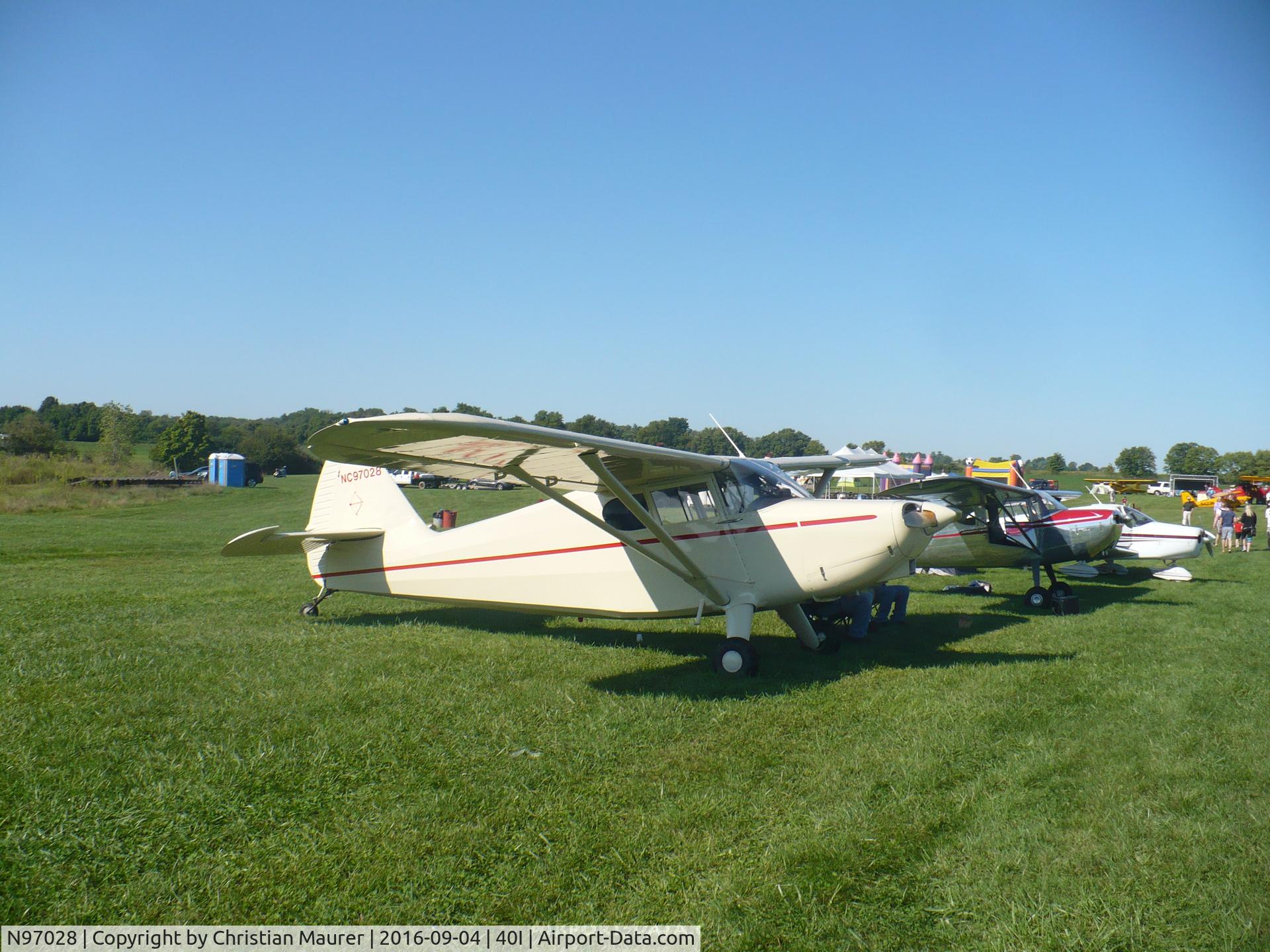 N97028, 1946 Stinson 108 Voyager C/N 108-1028, Stinson 108