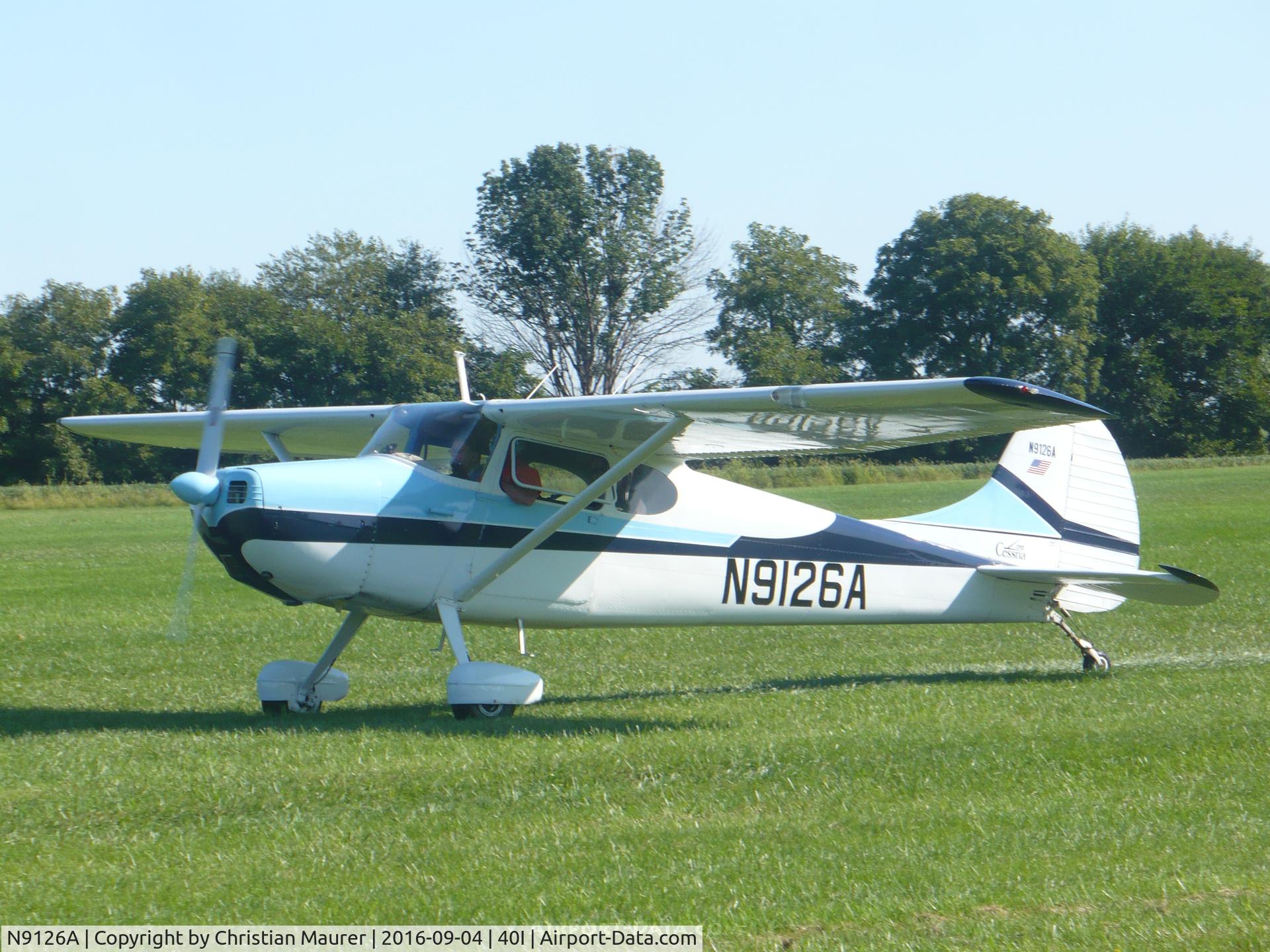 N9126A, 1950 Cessna 170A C/N 19417, Cessna 170A