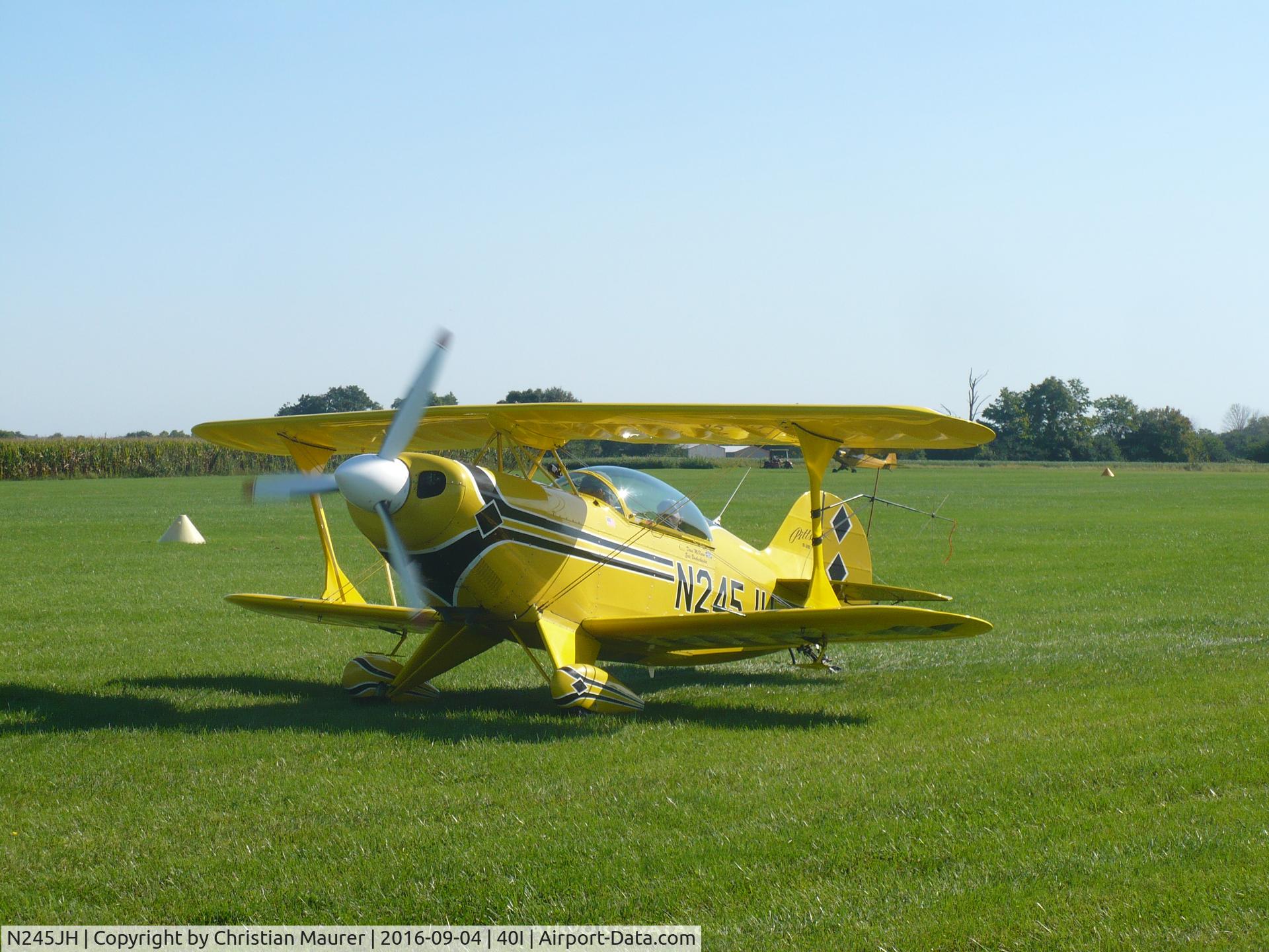 N245JH, 1993 Aviat Pitts S-2B Special C/N 5290, Pitts