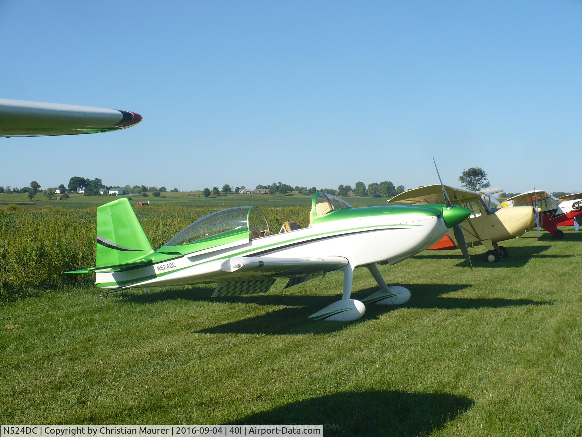 N524DC, 2012 Vans RV-8 C/N 83031, RV-8