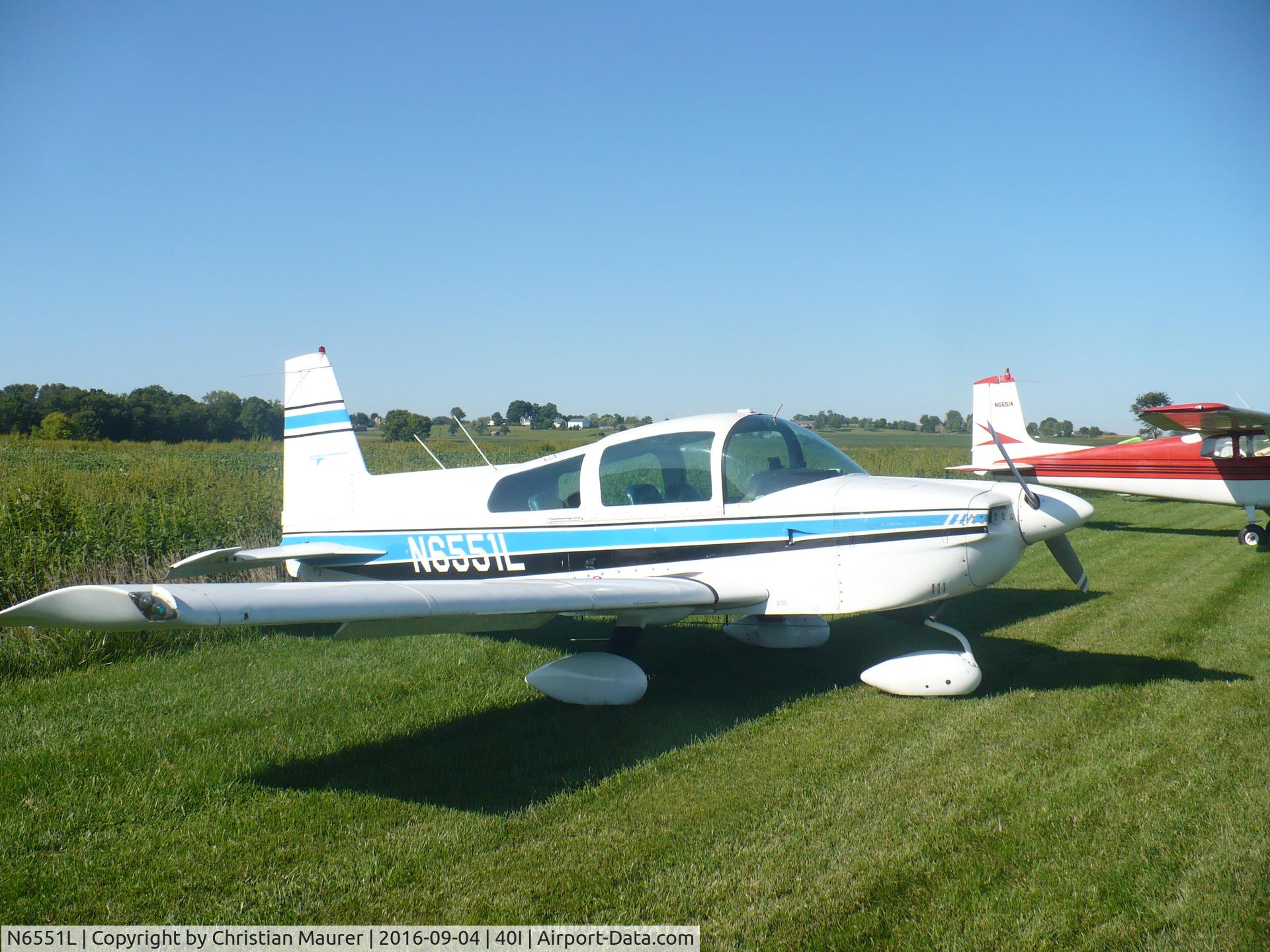N6551L, 1974 Grumman American AA-5 Traveler C/N AA5-0651, Grumman AA-5