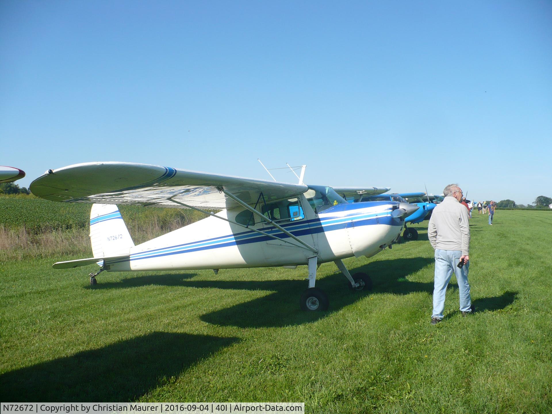 N72672, 1946 Cessna 140 C/N 9848, Cessna 140