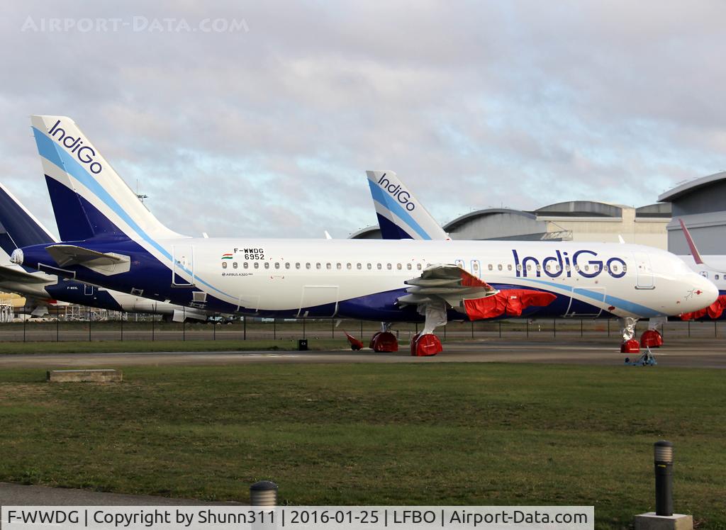 F-WWDG, 2015 Airbus A320-271N C/N 6952, C/n 6952 - To be VT-ITI