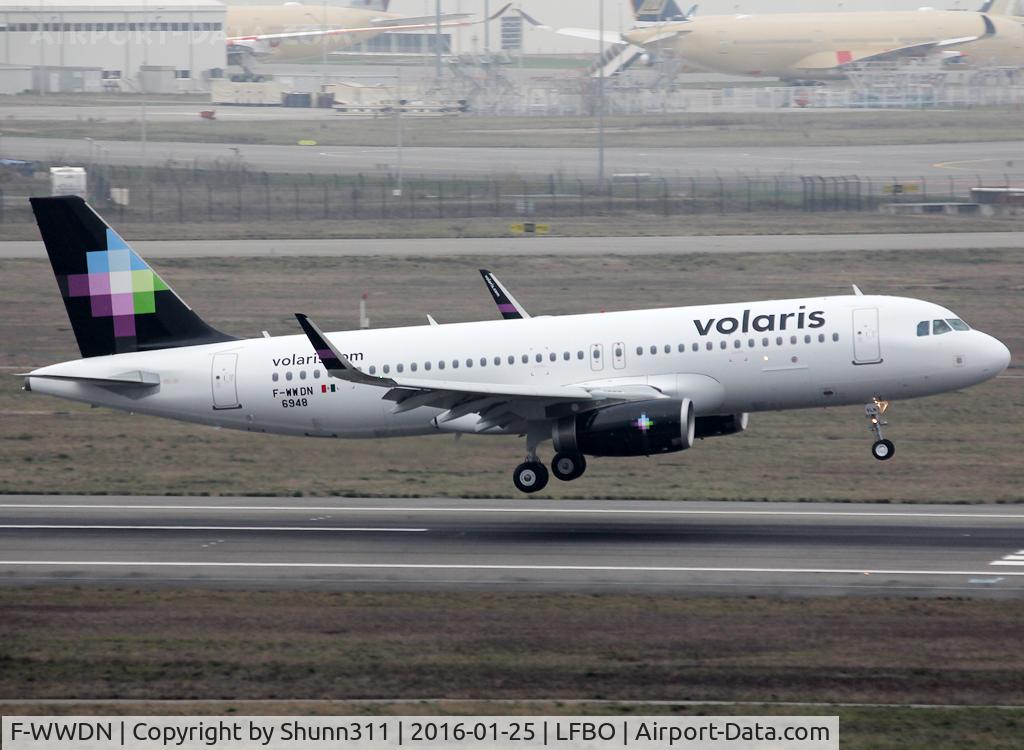 F-WWDN, 2016 Airbus A320-233 C/N 6948, C/n 6948 - To be XA-VLN
