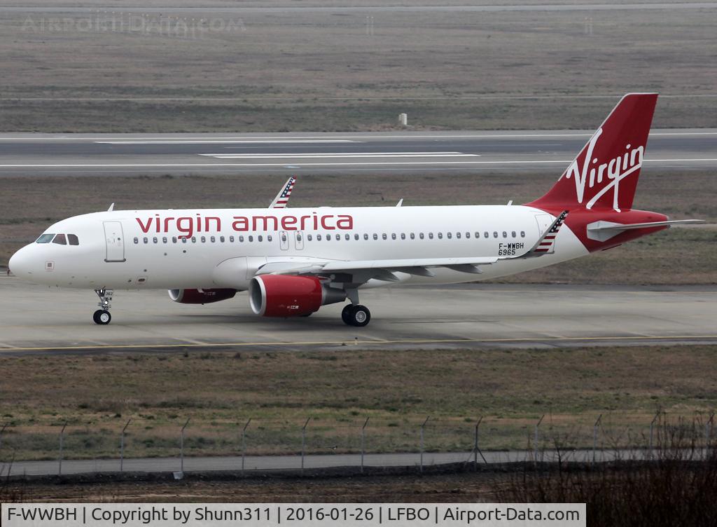 F-WWBH, 2016 Airbus A320-214 C/N 6965, C/n 6965 - To be N362VA