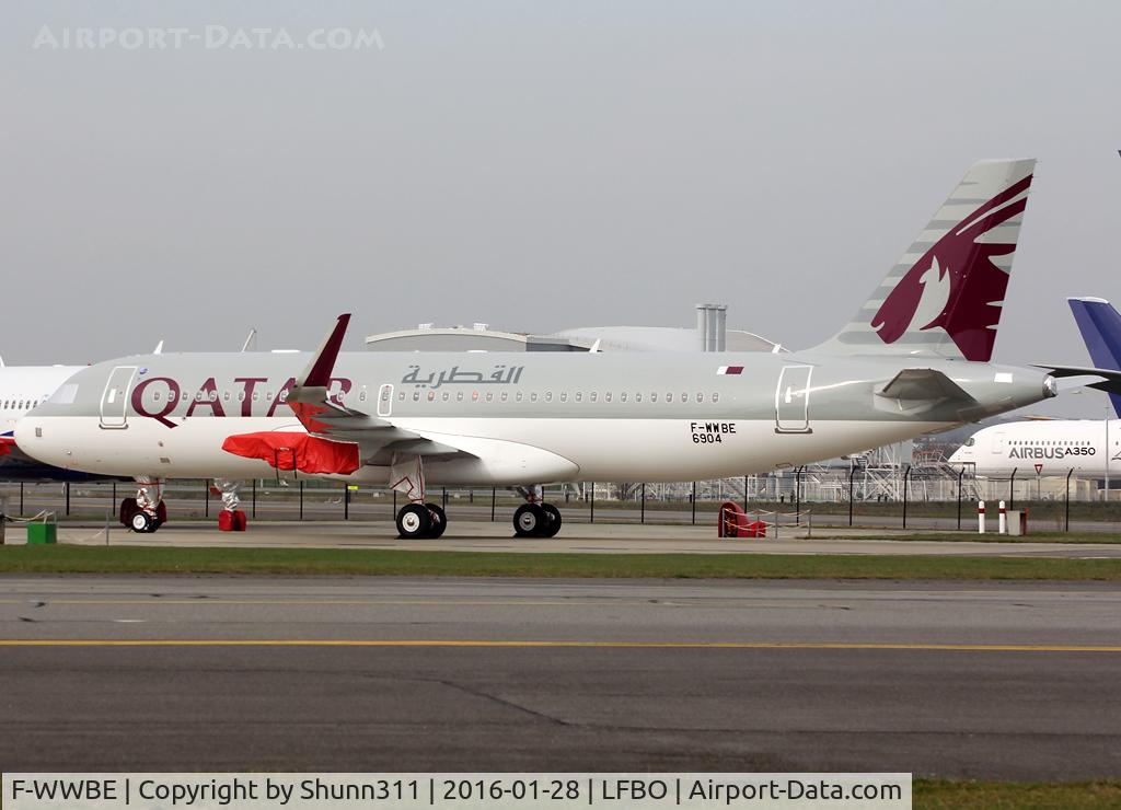F-WWBE, 2015 Airbus A320-271N C/N 6904, C/n 6904 - To be A7-AJD but ntu