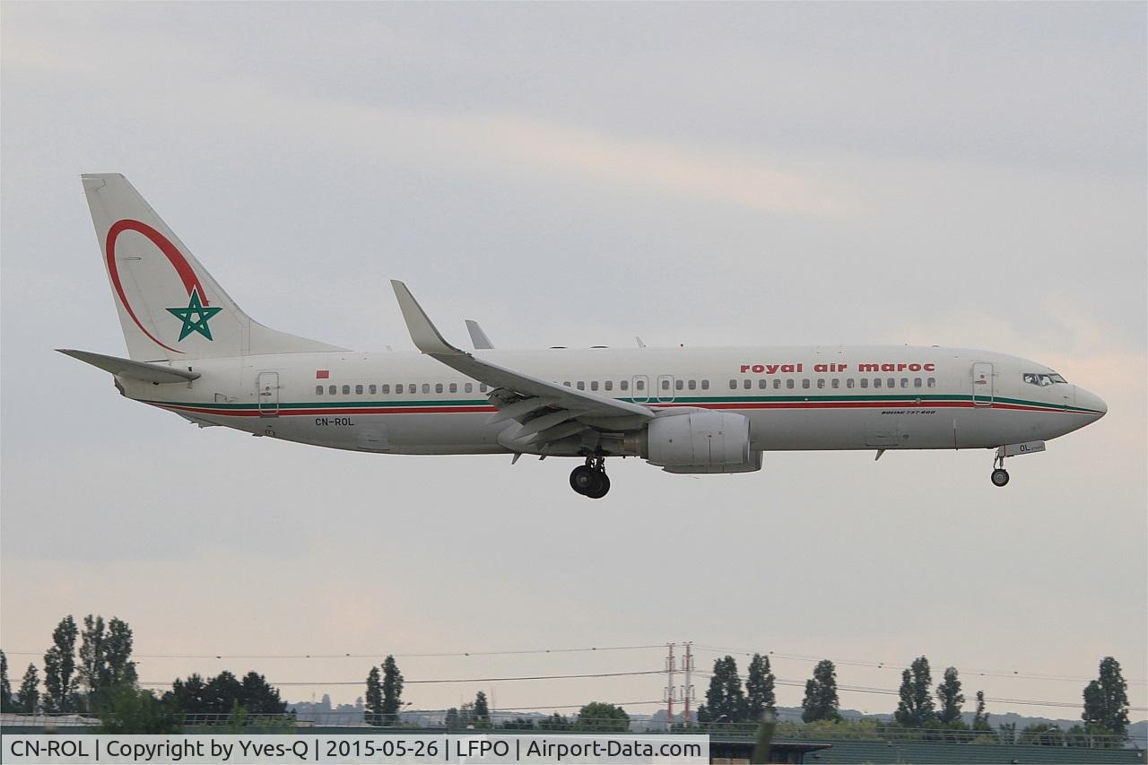 CN-ROL, 2007 Boeing 737-8B6 C/N 33065, Boeing 737-8B6, On final rwy 06, Paris-Orly airport (LFPO-ORY)