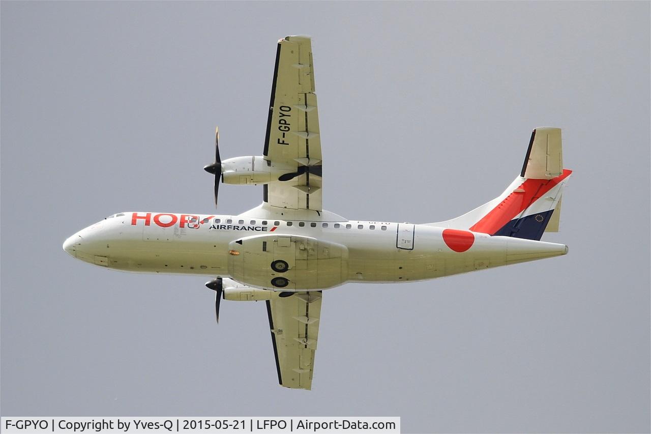 F-GPYO, 1997 ATR 42-500 C/N 544, ATR 42-500, Take off rwy 24, Paris-Orly Airport (LFPO-ORY)