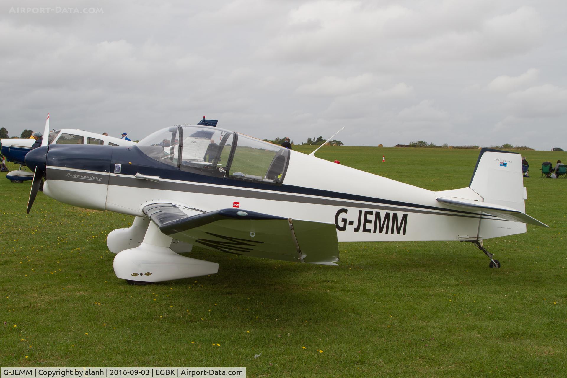G-JEMM, 2014 Jodel DR-1050 Ambassadeur C/N LAA 304-13545, Parked at the 2016 LAA Rally