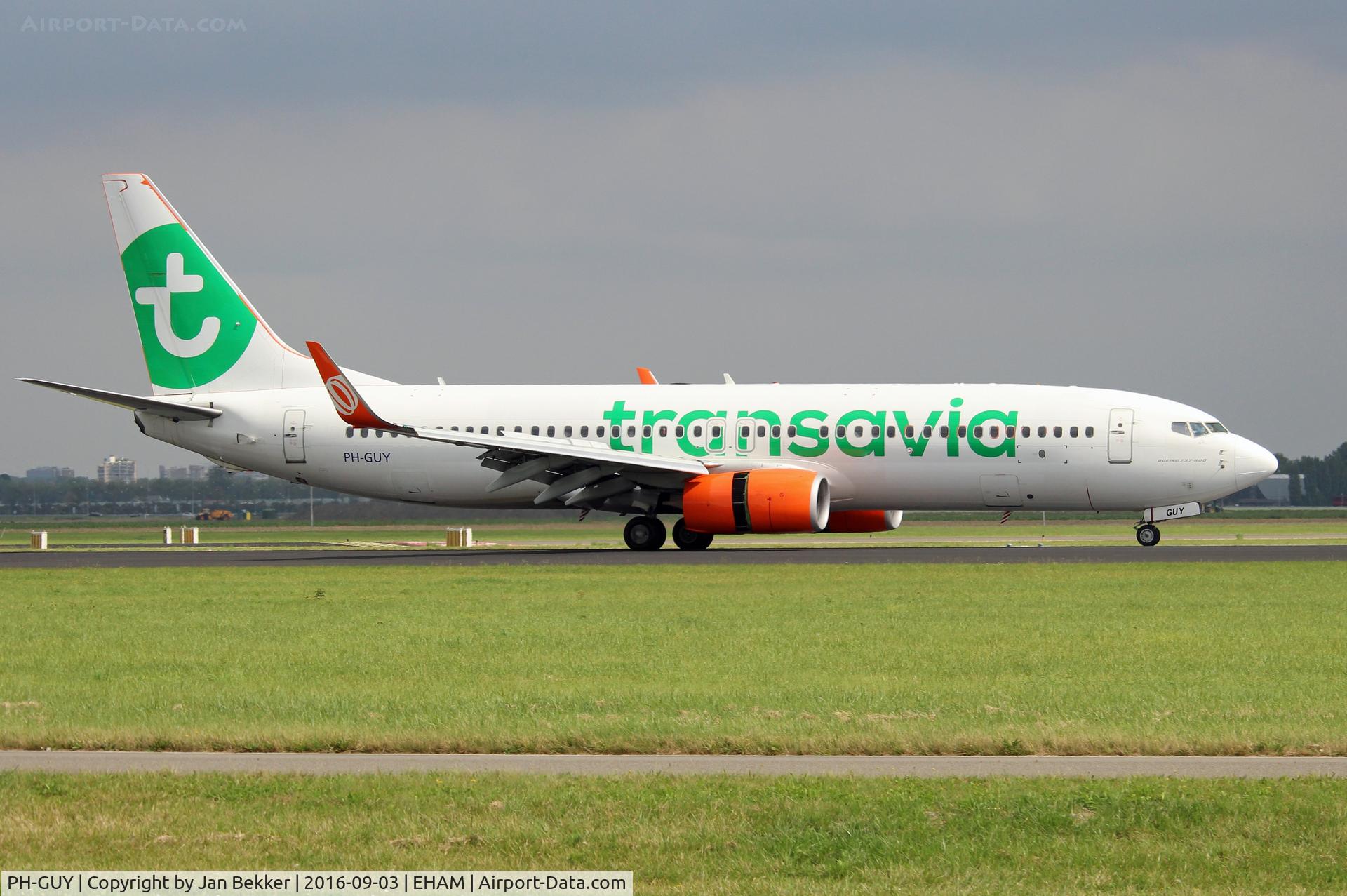 PH-GUY, Boeing 737-8EH C/N 39612, Schiphol, Amsterdam (former PR-GUY)