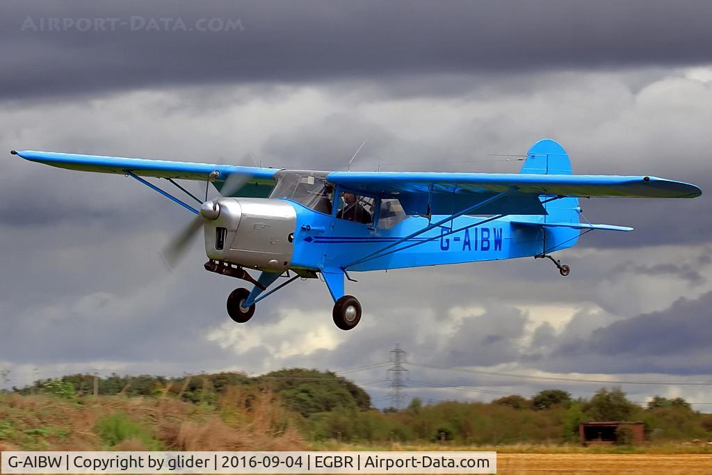 G-AIBW, 1946 Auster J-1N Alpha C/N 2158, Finals after short display