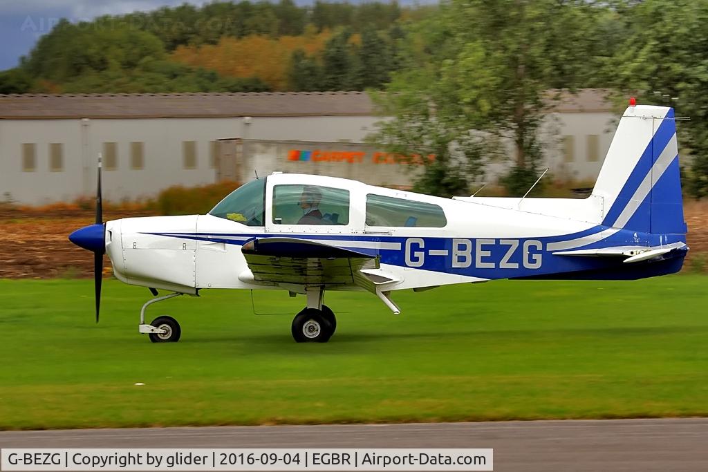 G-BEZG, 1974 Grumman American AA-5 Traveler C/N AA5-0561, Visitor