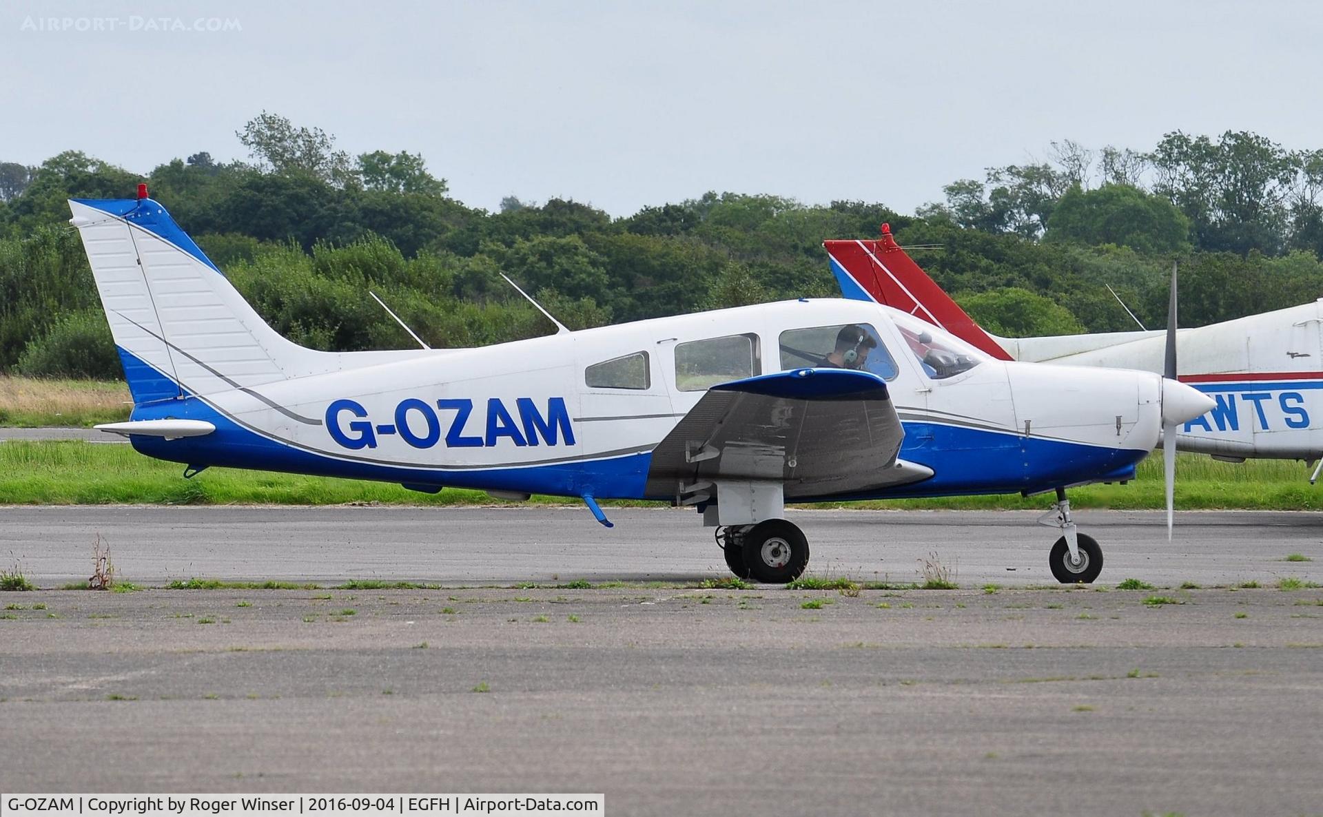 G-OZAM, 1978 Piper PA-28-161 Cherokee Warrior II C/N 28-7816036, Visiting Cherokee Warrior II.