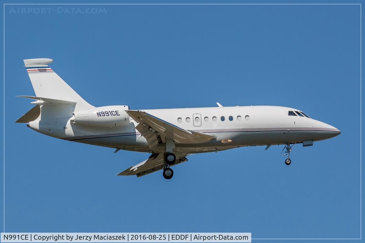 N991CE, 2001 Dassault Falcon 2000 C/N 163, FALCON 2000,