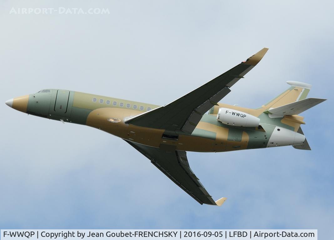 F-WWQP, 2016 Dassault F8X C/N 416, Flight test landing 23