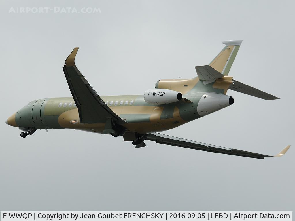 F-WWQP, 2016 Dassault F8X C/N 416, Flight test landing 23
