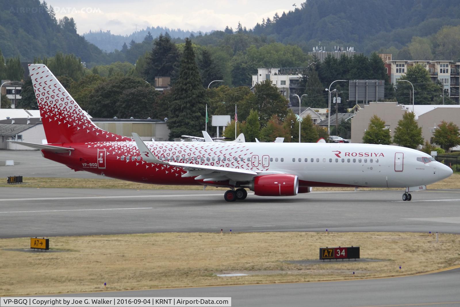VP-BGQ, 2016 Boeing 737-8LJ C/N 41227, First factory direct 737-800 for Rossiya.