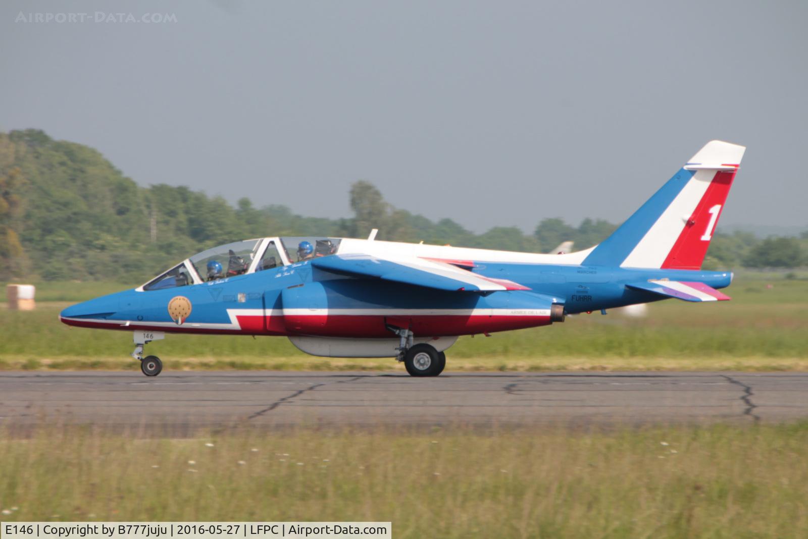 E146, Dassault-Dornier Alpha Jet E C/N E146, at Creil