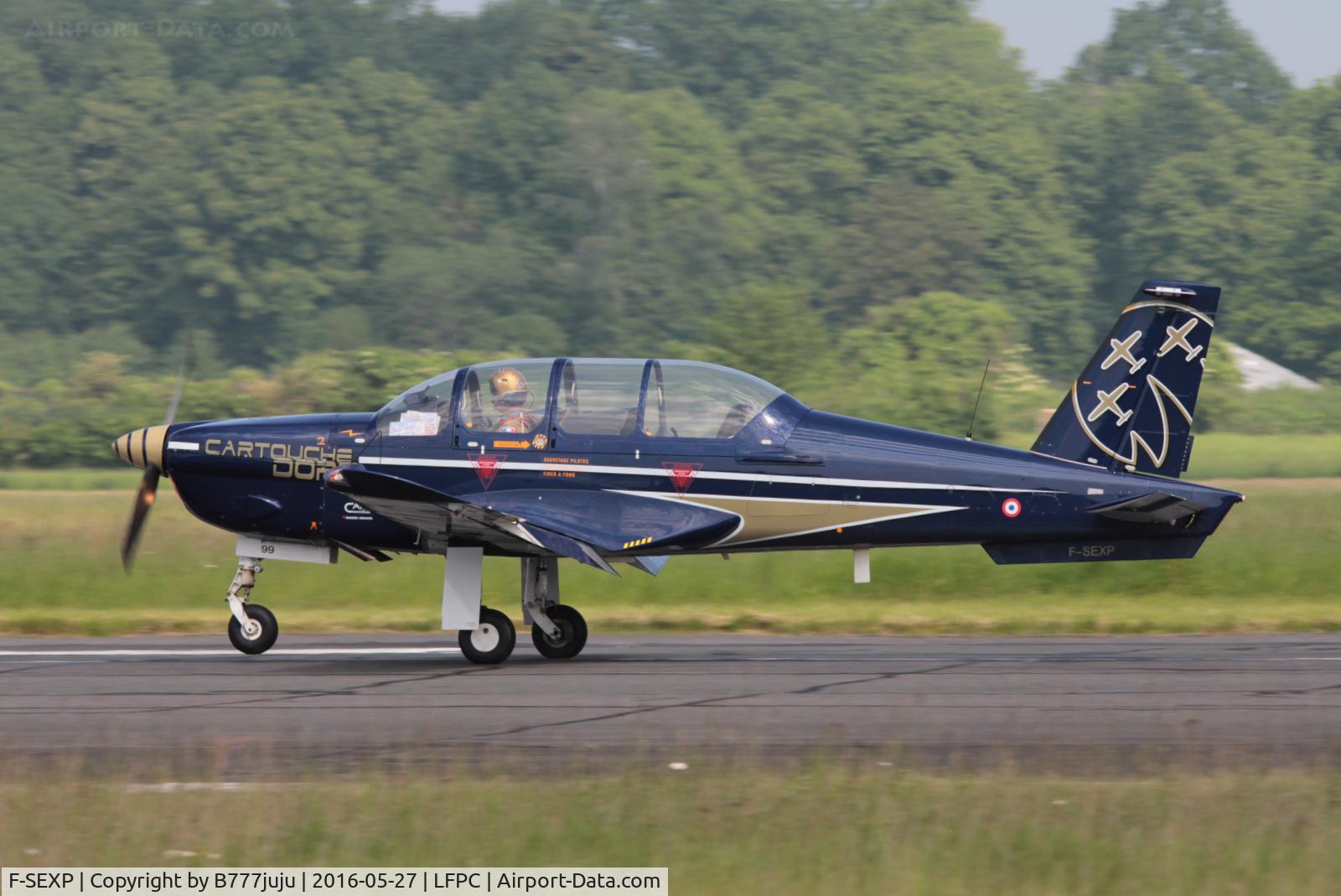 F-SEXP, Socata TB-30 Epsilon C/N 99, at Creil