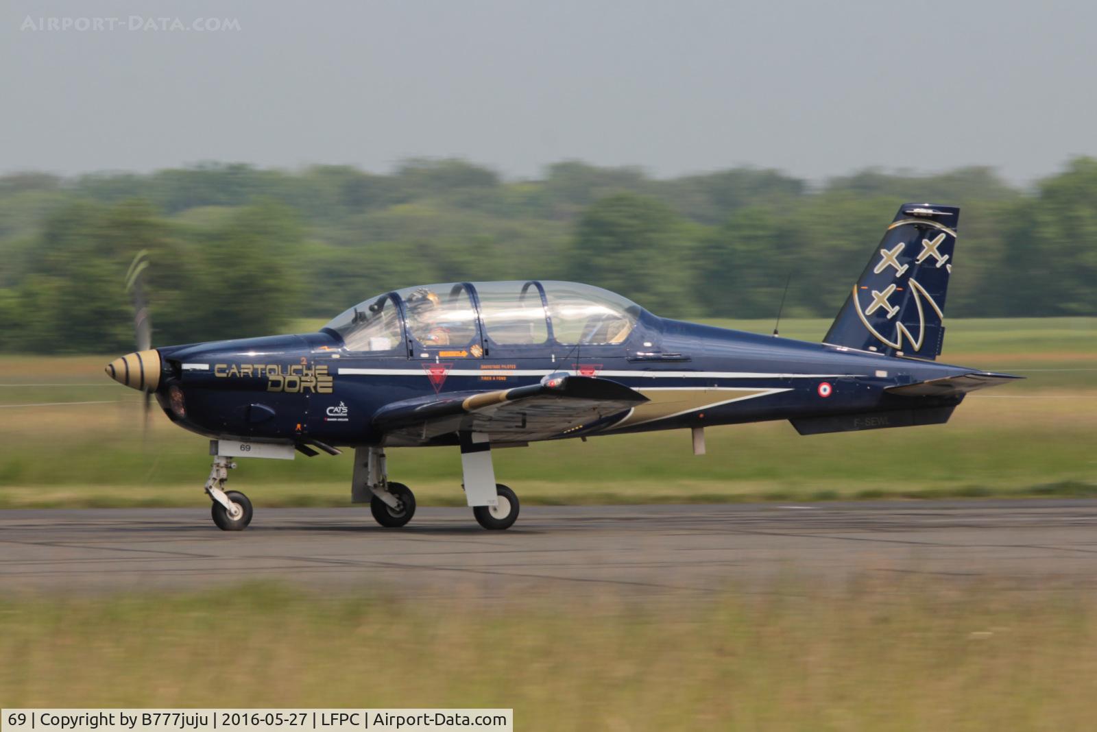 69, Socata TB-30 Epsilon C/N 69, at Creil