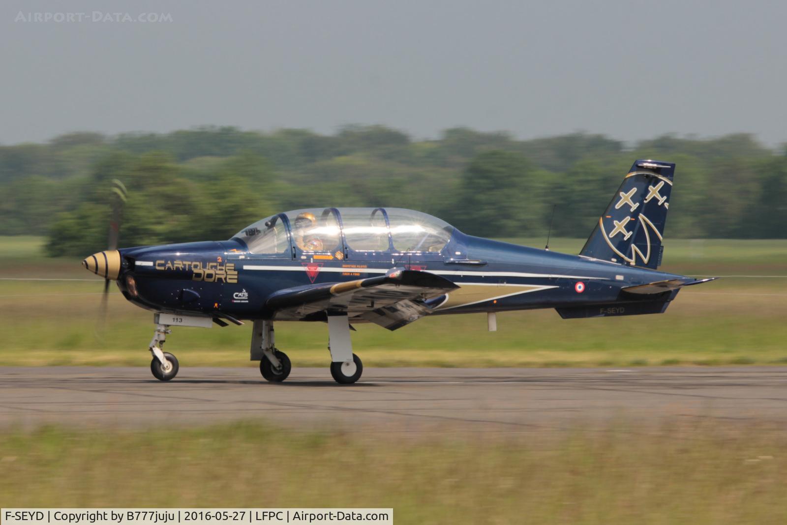 F-SEYD, Socata TB-30 Epsilon C/N 113, at Creil
