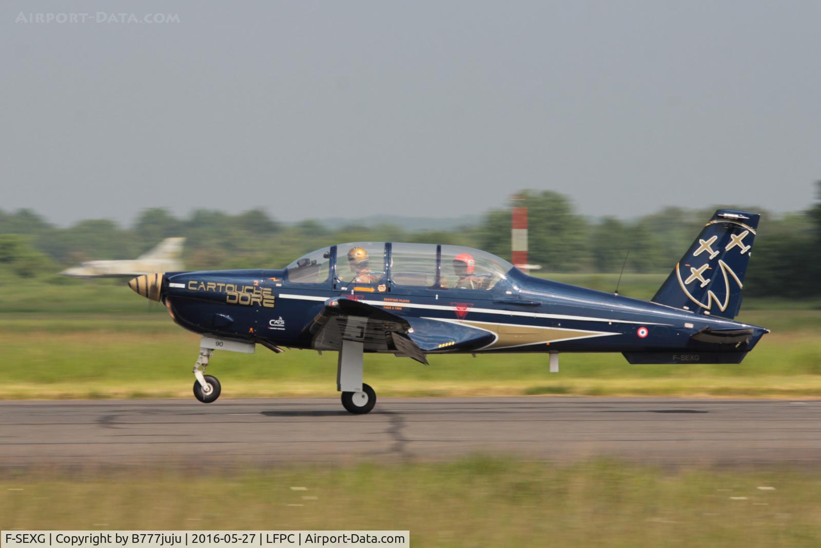 F-SEXG, Socata TB-30 Epsilon C/N 90, at Creil