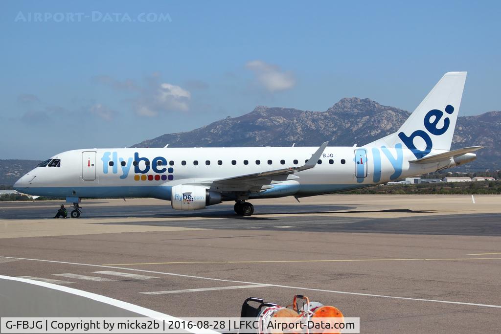 G-FBJG, 2012 Embraer 175STD (ERJ-170-200) C/N 17000344, Parked