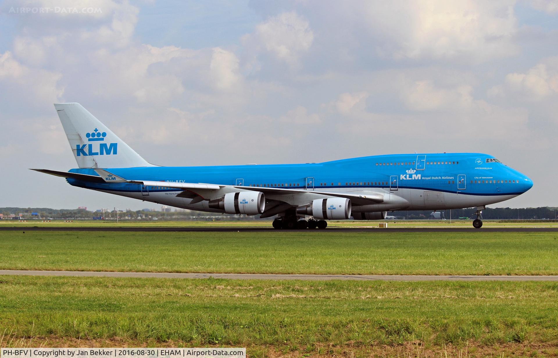 PH-BFV, 1999 Boeing 747-406BC C/N 28460, Schiphol Amsterdam Polderbaan