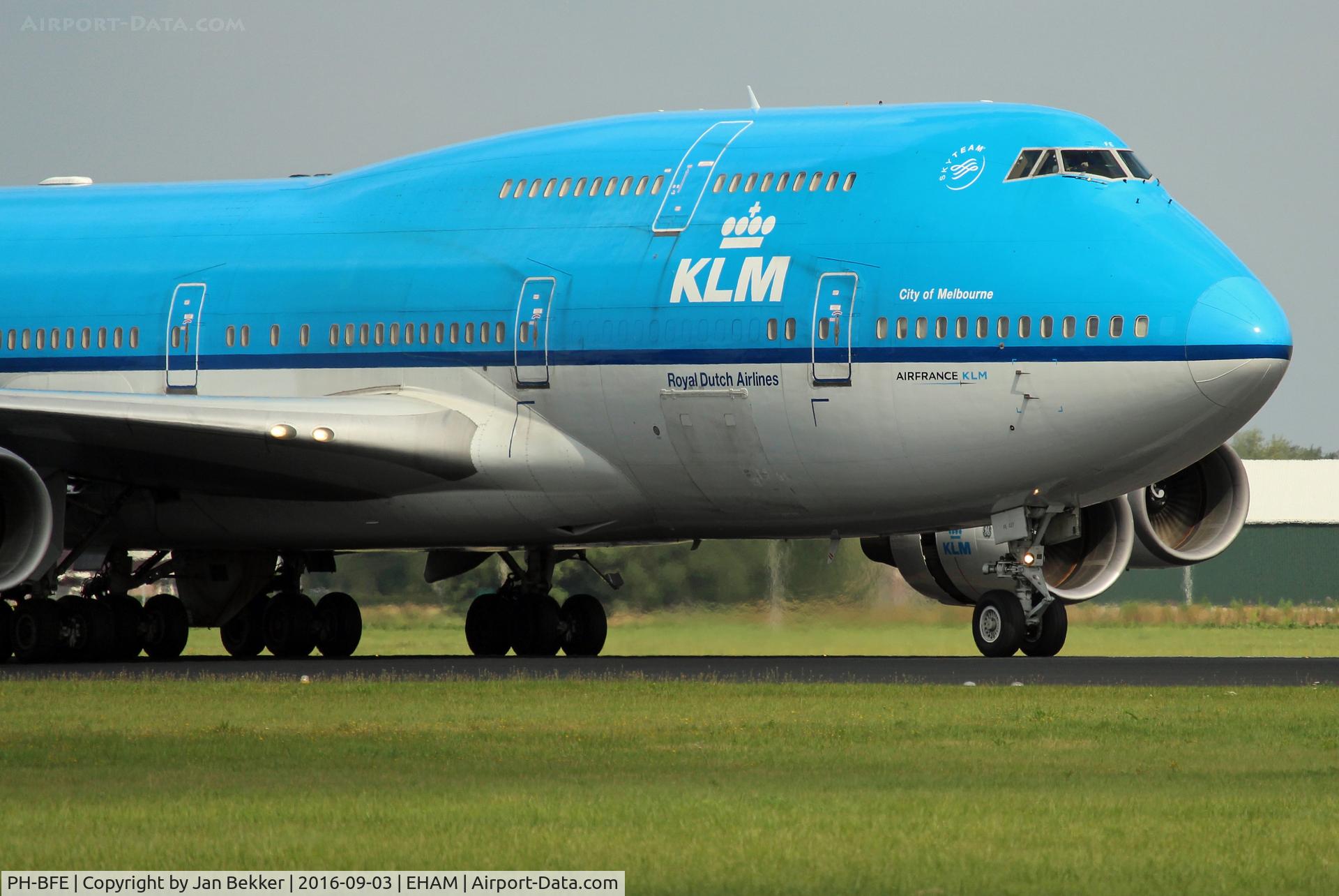 PH-BFE, 1990 Boeing 747-406BC C/N 24201, Schiphol, Amsterdam Polderbaan