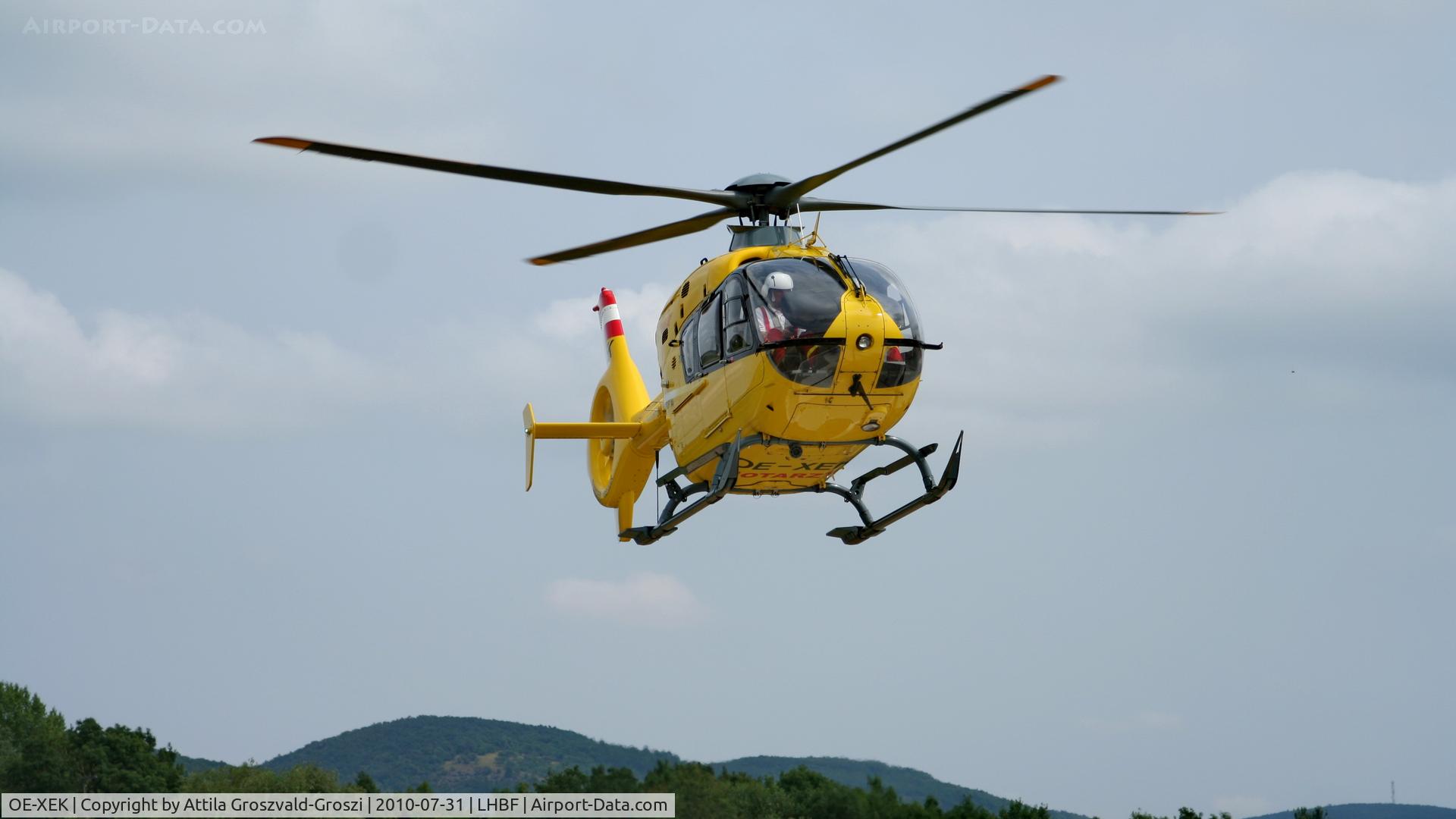 OE-XEK, 2001 Eurocopter EC-135T-2 C/N 0182, Balatonfüred Air Ambulance base of departure for deployment
