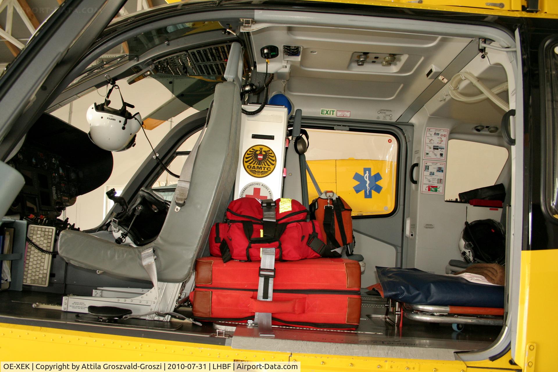 OE-XEK, 2001 Eurocopter EC-135T-2 C/N 0182, Balatonfüred Air Ambulance base of departure for deployment