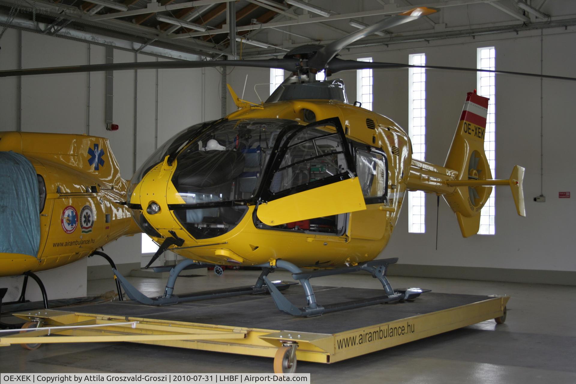 OE-XEK, 2001 Eurocopter EC-135T-2 C/N 0182, Balatonfüred Air Ambulance base of departure for deployment