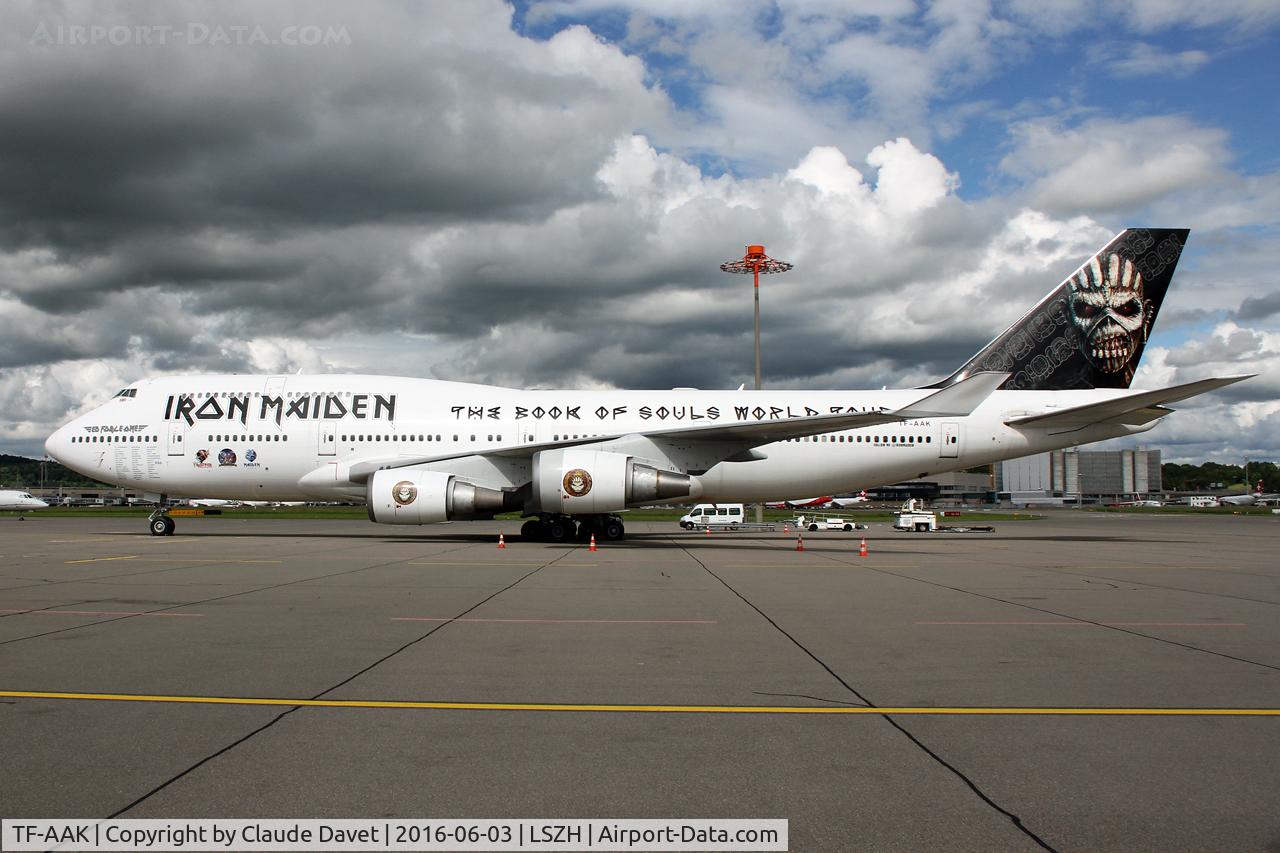 TF-AAK, 2003 Boeing 747-428 C/N 32868, 