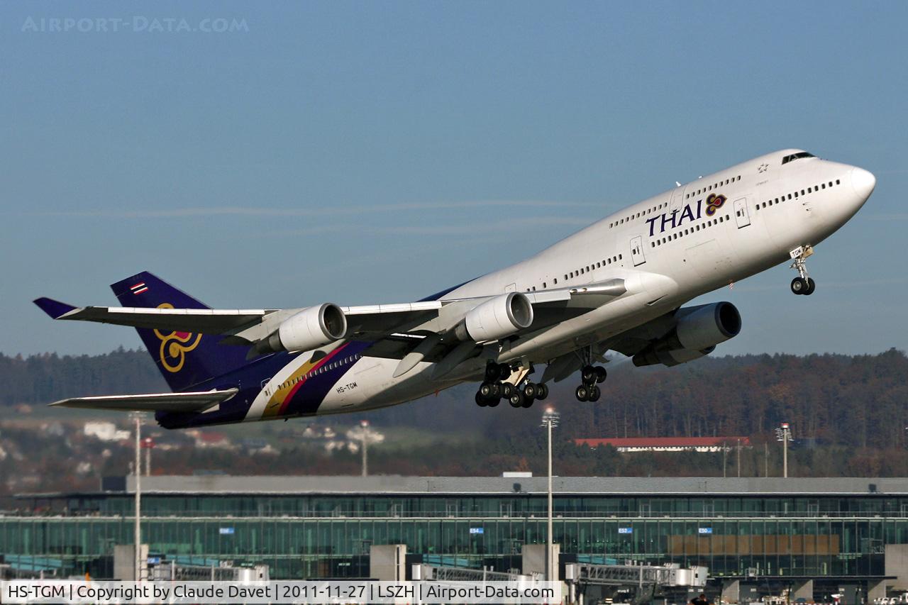 HS-TGM, 1992 Boeing 747-4D7 C/N 27093, HS-TGM