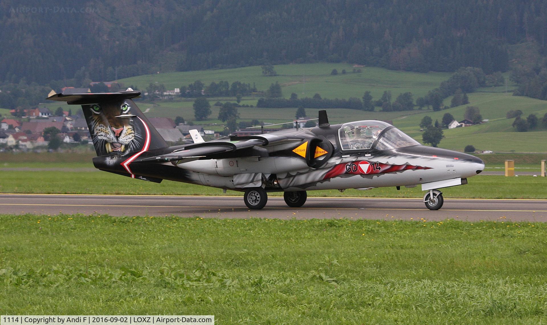 1114, Saab 105OE C/N 105414, Saab 105OE - Austria - Air Force