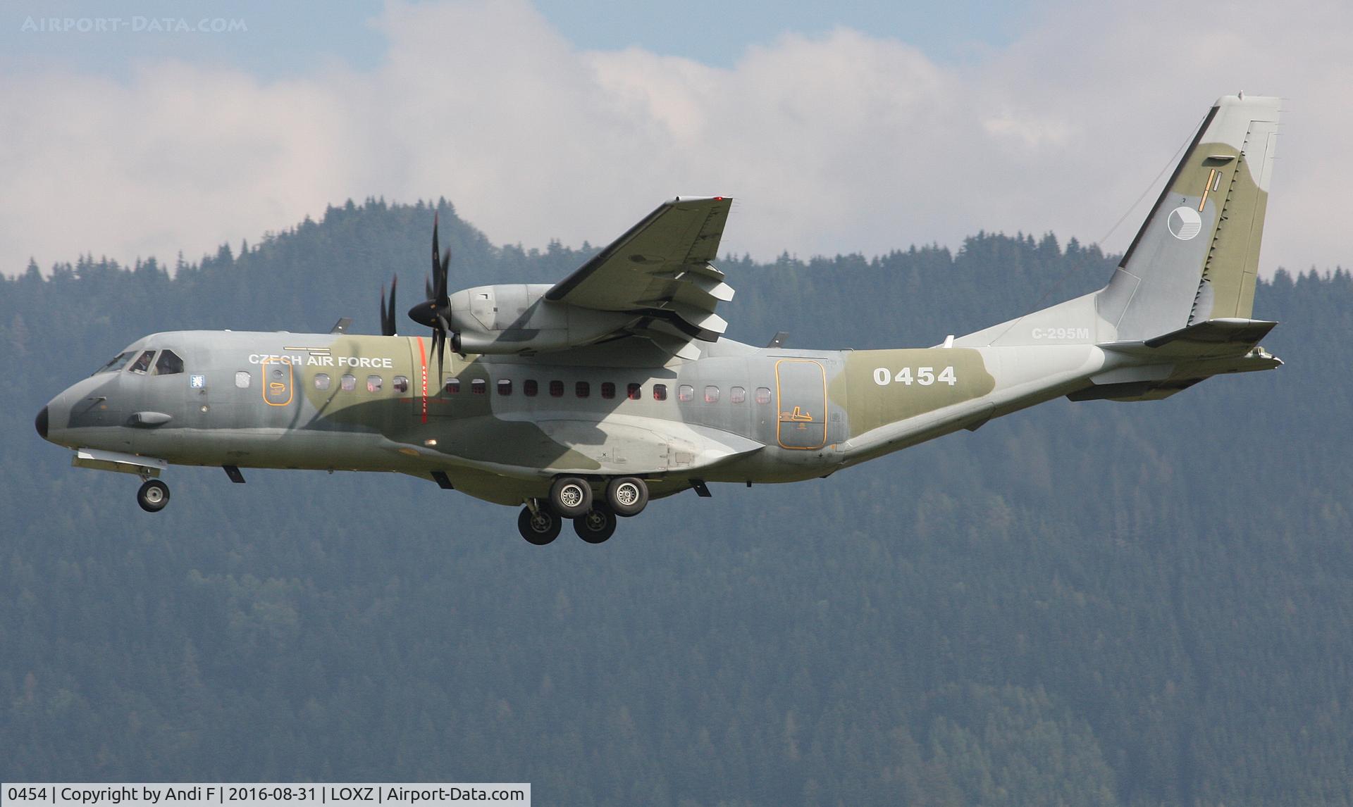 0454, 2010 CASA C-295M C/N S-074, Czech Air Force CASA C-295M