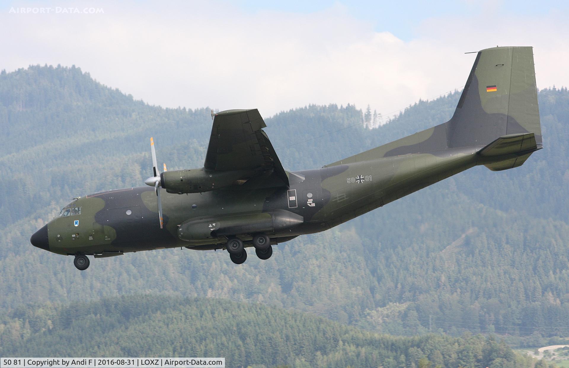 50 81, Transall C-160D C/N D118, Germany - Air Force Transall C-160D