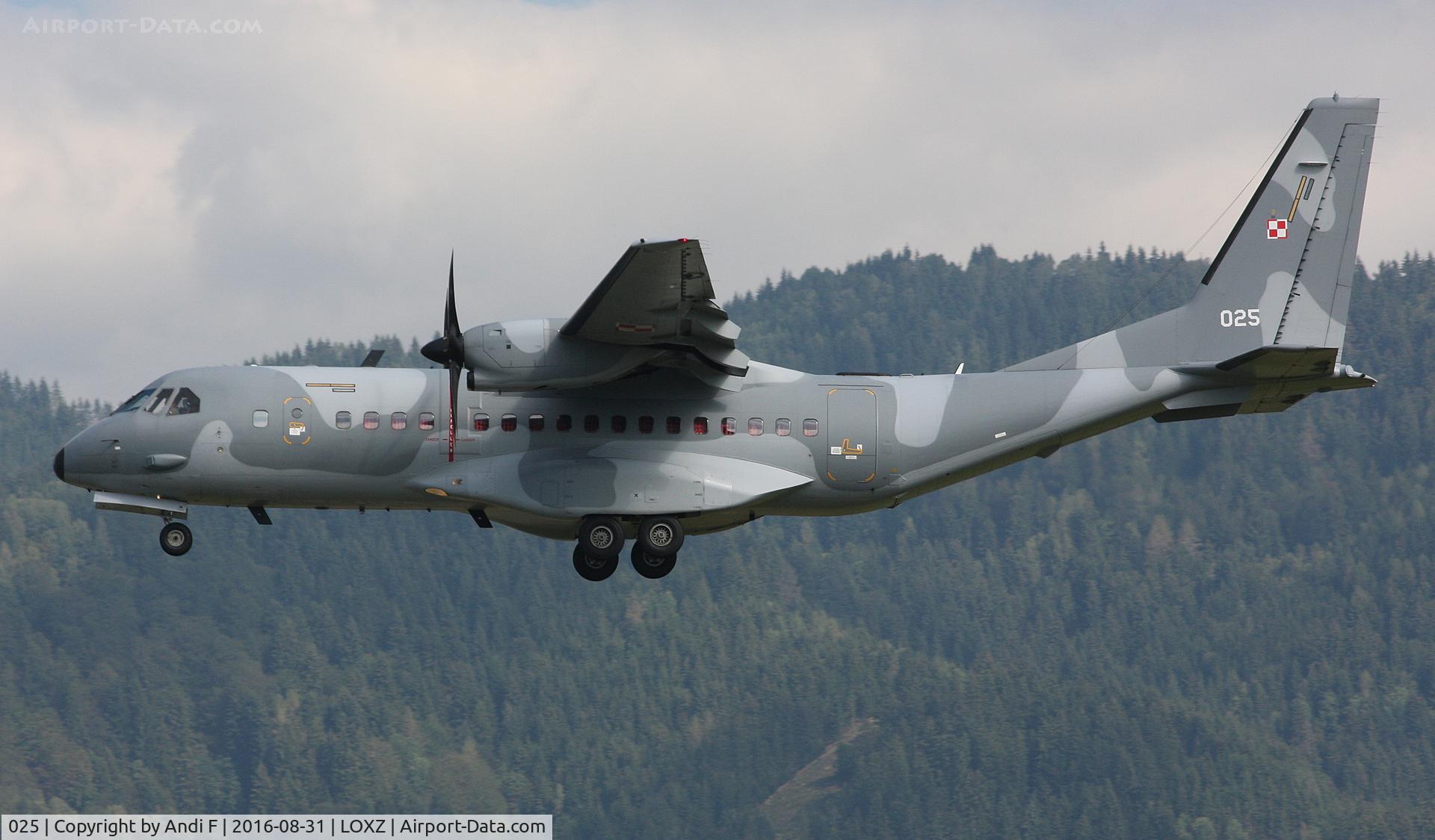 025, CASA C-295M C/N S-025, Poland - Air Force CASA C-295M