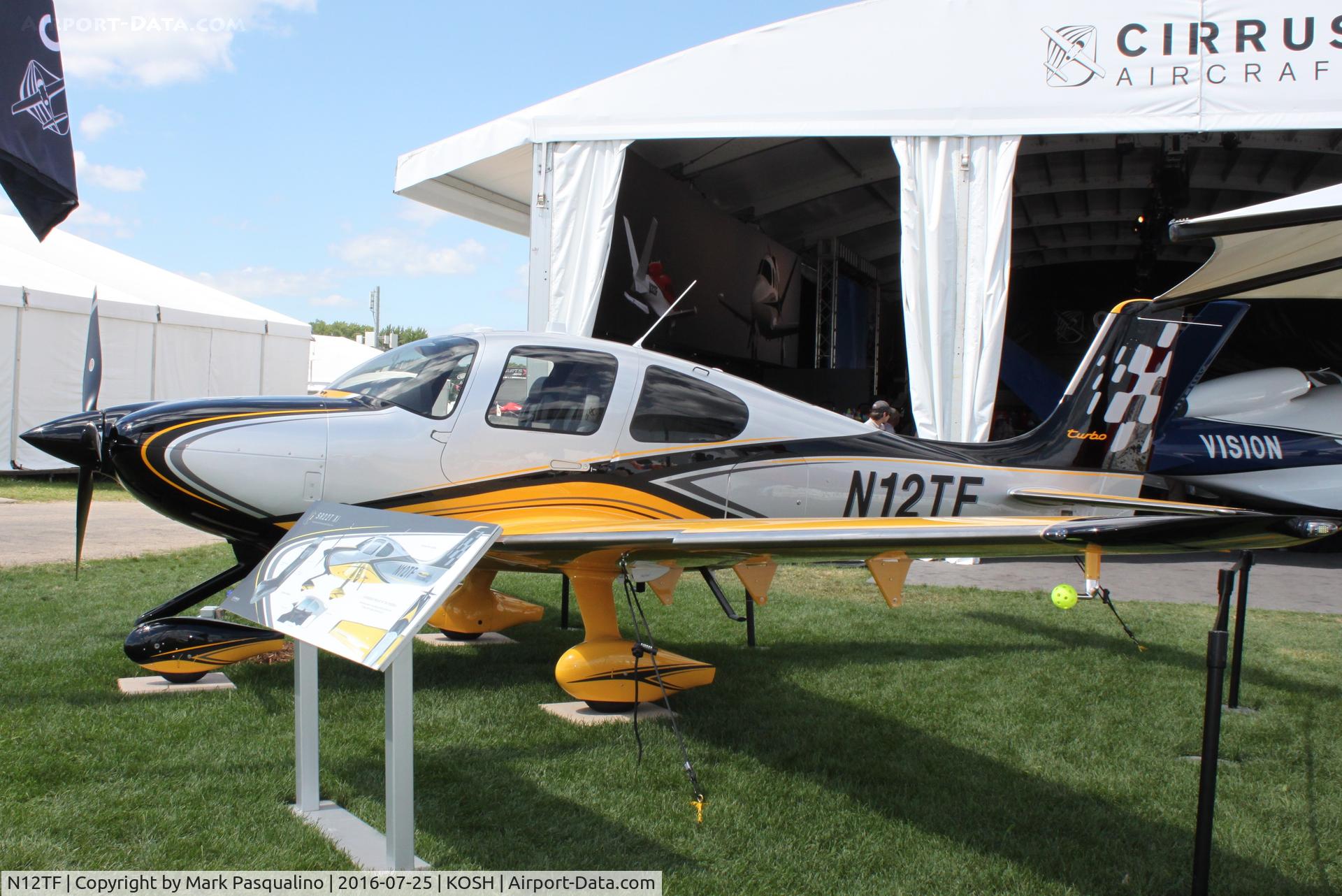 N12TF, 2016 Cirrus SR22T C/N 1336, Cirrus SR22T