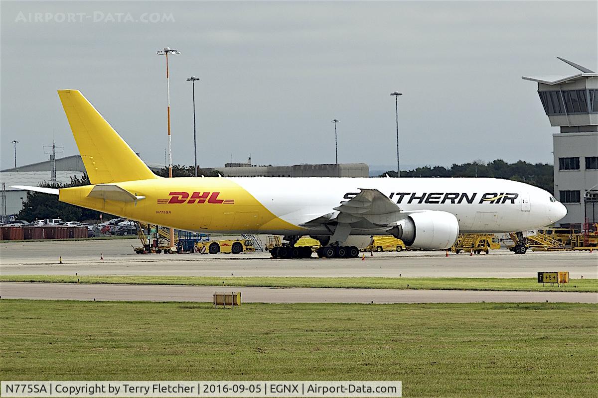 N775SA, 2010 Boeing 777-FZB C/N 37987, At East Midlands Airport