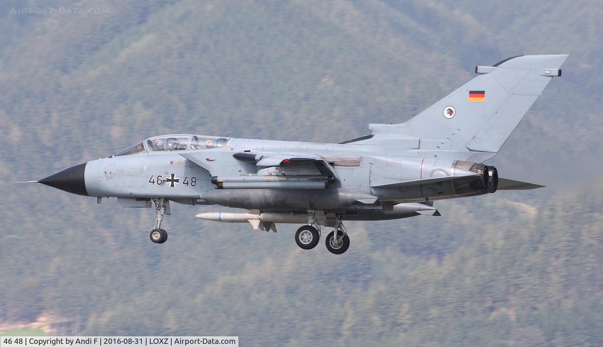46 48, Panavia Tornado ECR C/N 881/GS281/4348, Germany - Air Force Panavia Tornado