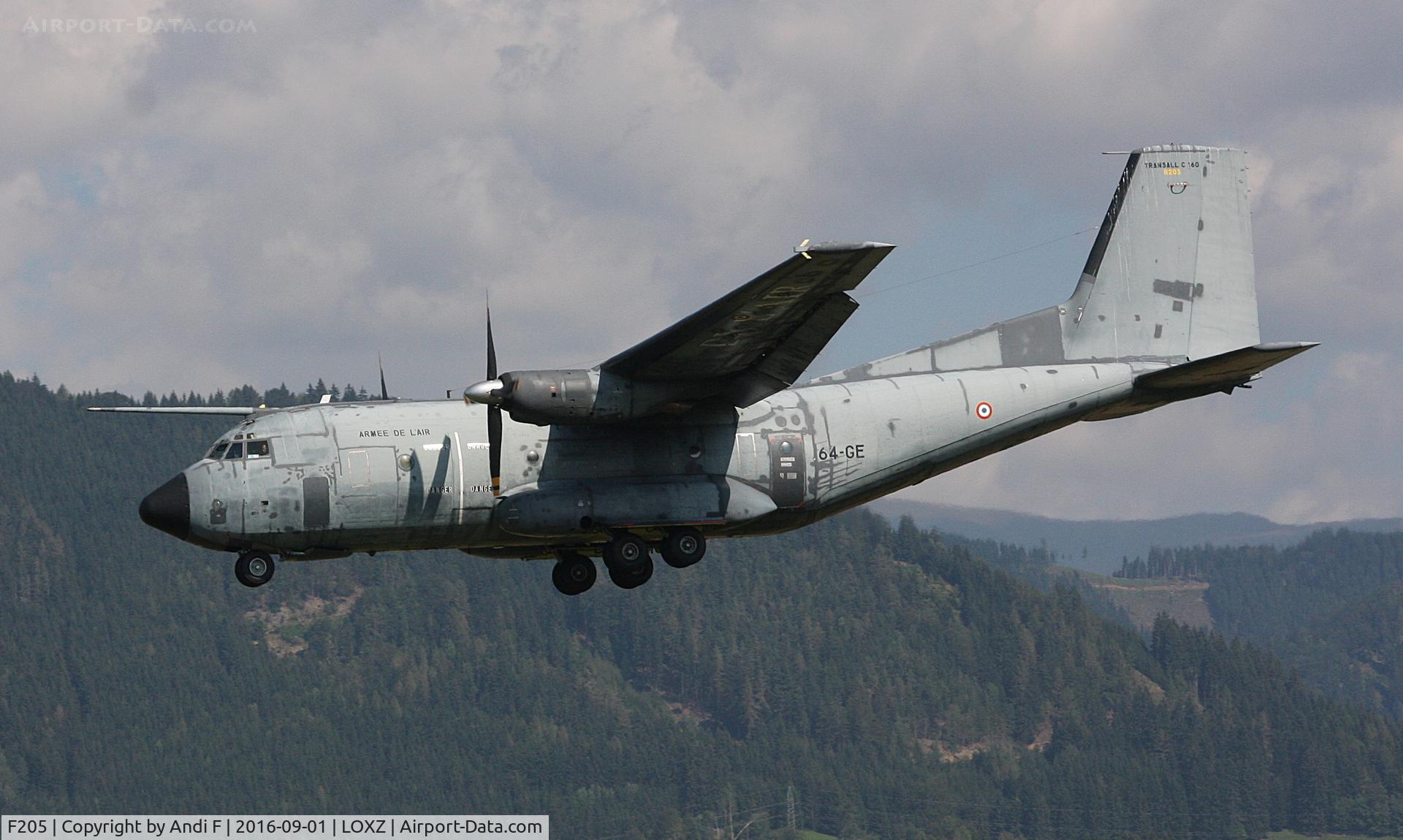 F205, Transall C-160NG C/N 206, France - Air Force Transall C-160NG
