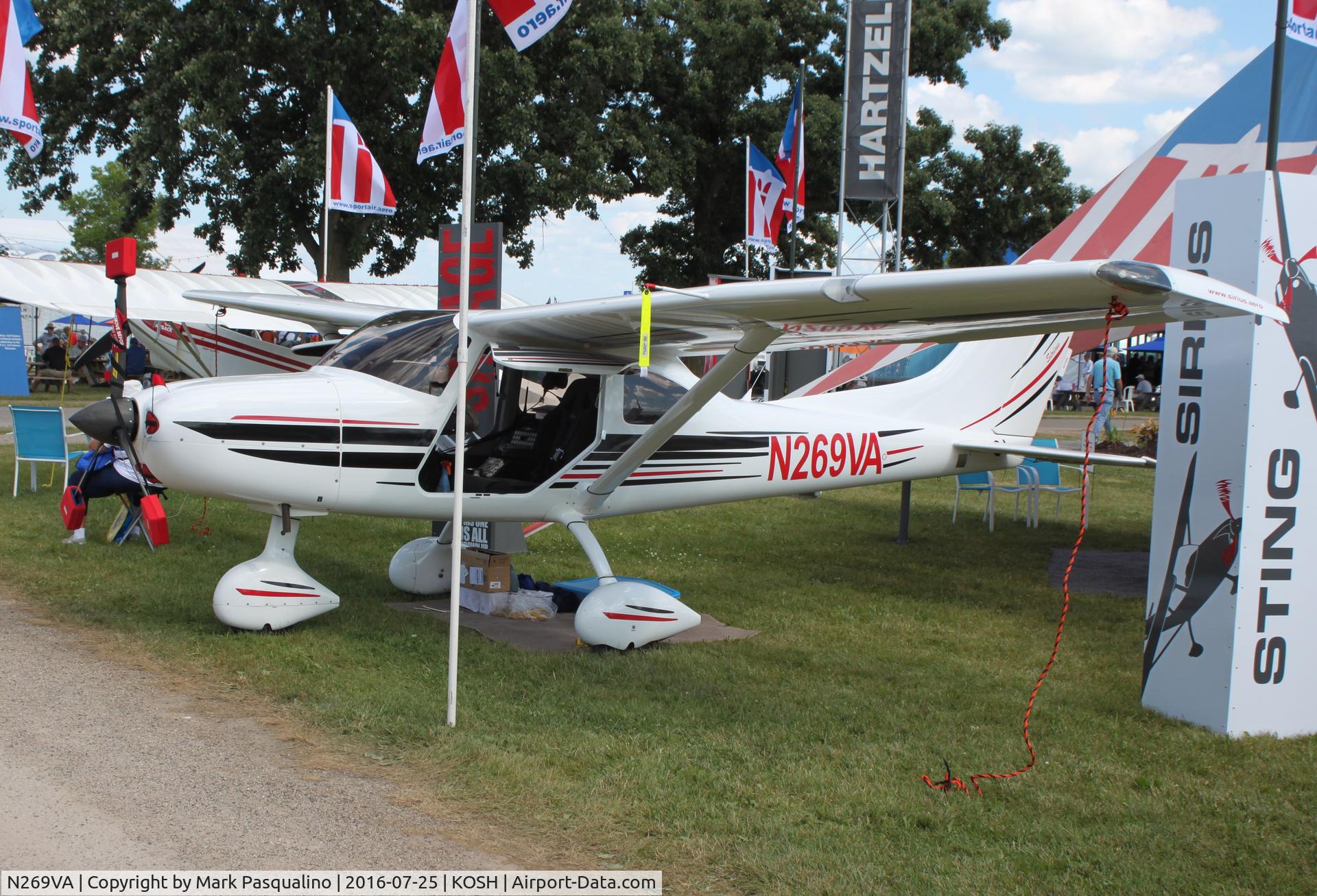 N269VA, 2010 TL Ultralight TL-3000 Sirius C/N TLUSA180, TL-3000 Sirus